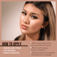 Moira Cosmetics Face Sculpt Liquid Contour Golden Honey