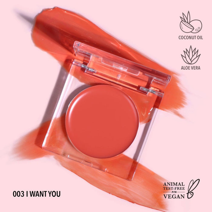 Moira Cosmetics Loveheat Cream Blush (003, I Want You)