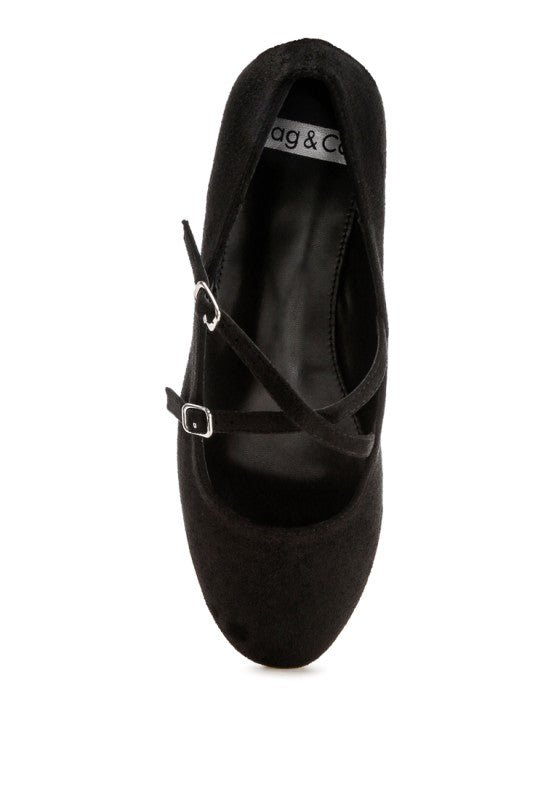 Nayela Strappy Mary Jane Flats