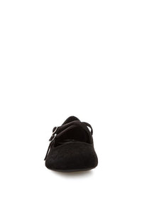 Nayela Strappy Mary Jane Flats