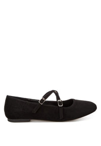 Nayela Strappy Mary Jane Flats
