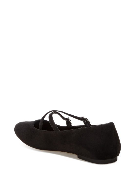 Nayela Strappy Mary Jane Flats