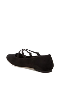 Nayela Strappy Mary Jane Flats