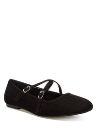 Nayela Strappy Mary Jane Flats