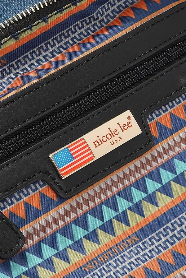 Nicole Lee Bosque De Amor Denim Bag