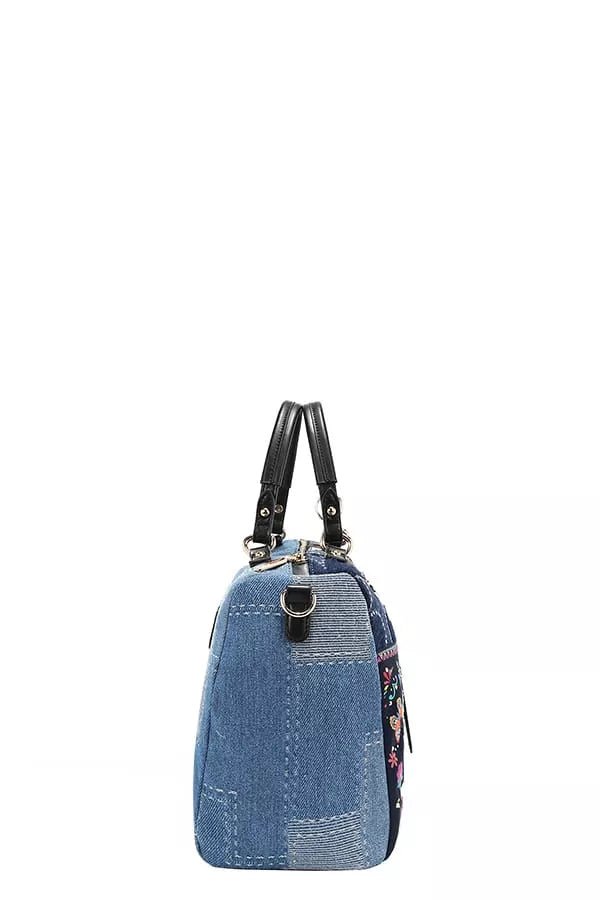 Nicole Lee Bosque De Amor Denim Bag