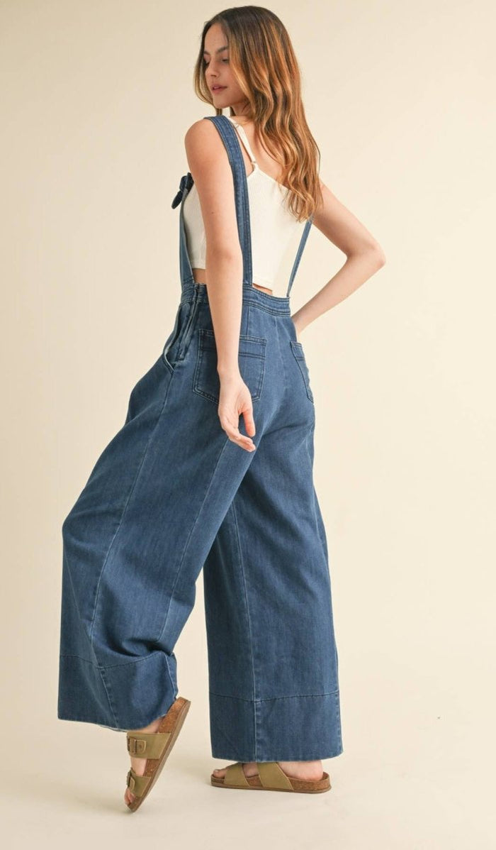 Peyton Wide Leg Overalls