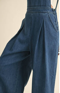 Peyton Wide Leg Overalls