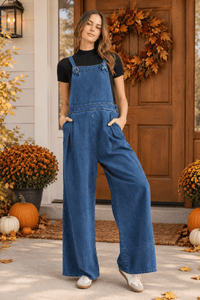 Peyton Wide Leg Overalls
