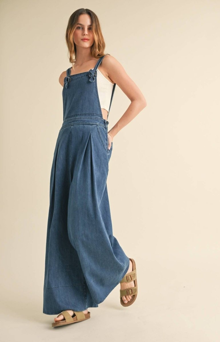 Peyton Wide Leg Overalls