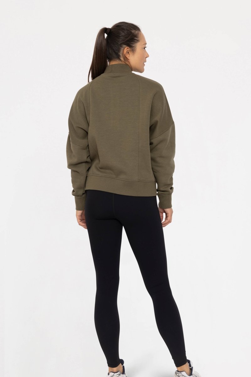 Princess Seam Quarter Zip Pullover