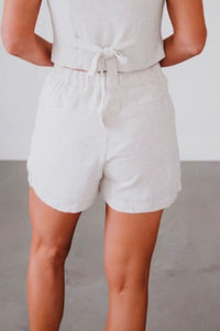 Rayon Linen Shorts