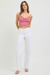 RISEN High Rise Wide Baggy Pants