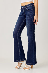 RISEN Low Rise Flare Jeans - Minnie's Treasure Boutique