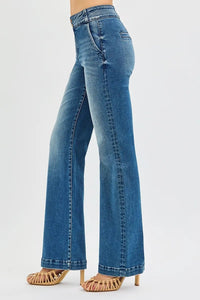 RISEN Tummy Control High Rise Bootcut Jeans