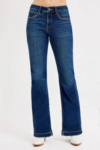 RISEN Tummy Control Mid Rise Flare Jeans
