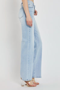 RISEN Wide Leg V Dipped Front Waist Jeans - Minnie's Treasure Boutique