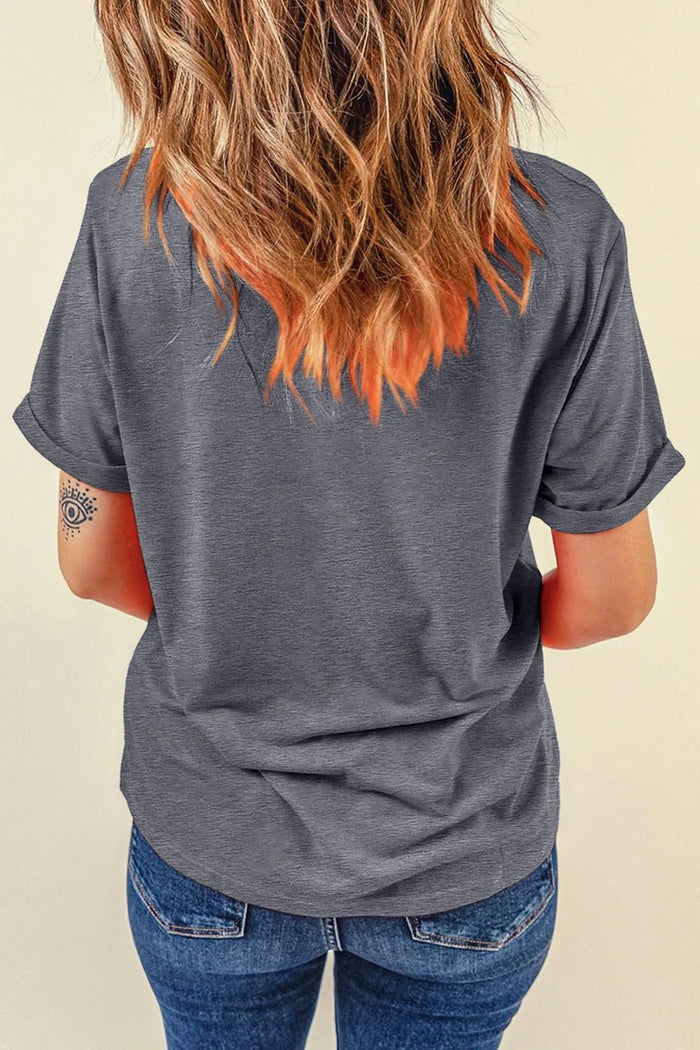 Rodeo Check Spades Western Graphic T Shirt - Minnie's Treasure Boutique