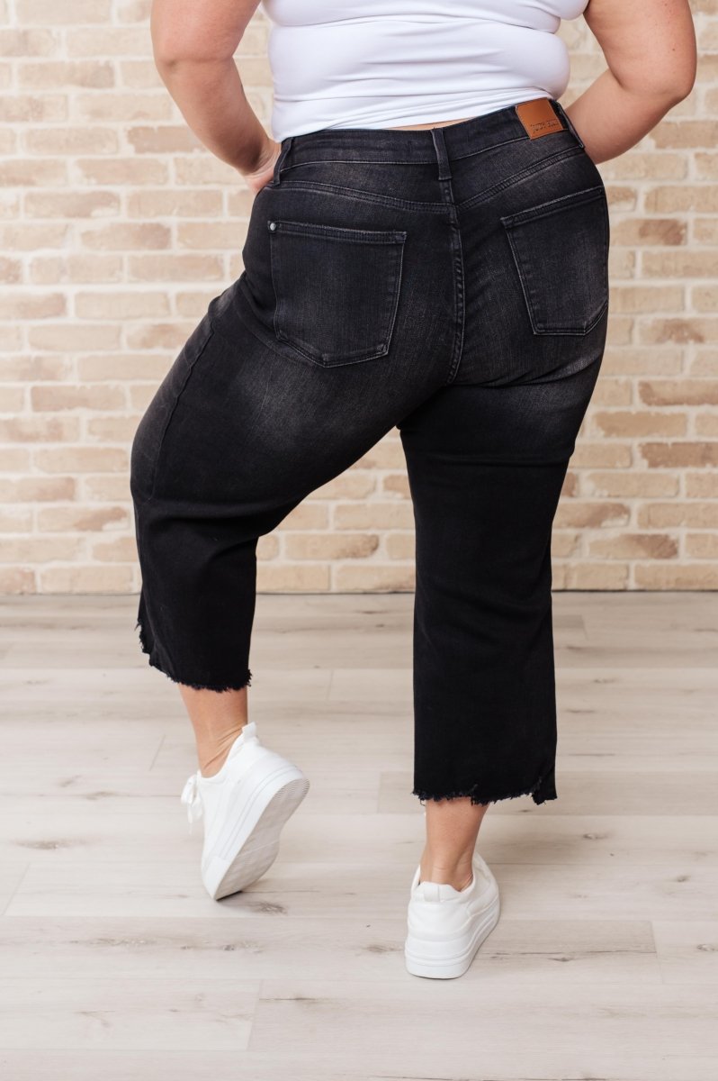 Ryan High Rise Wide Leg Crop Jeans