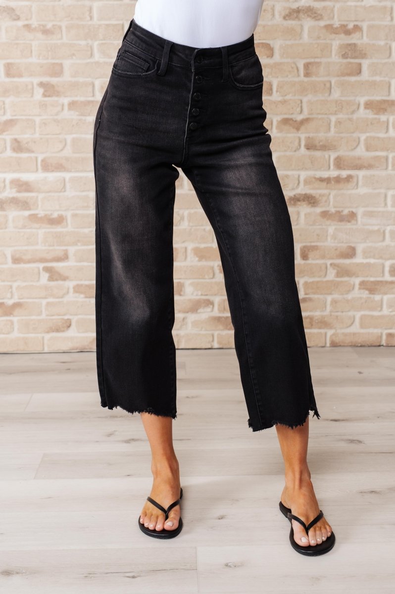 Ryan High Rise Wide Leg Crop Jeans