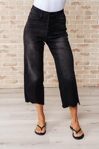 Ryan High Rise Wide Leg Crop Jeans