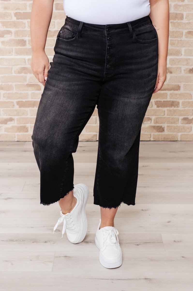 Ryan High Rise Wide Leg Crop Jeans