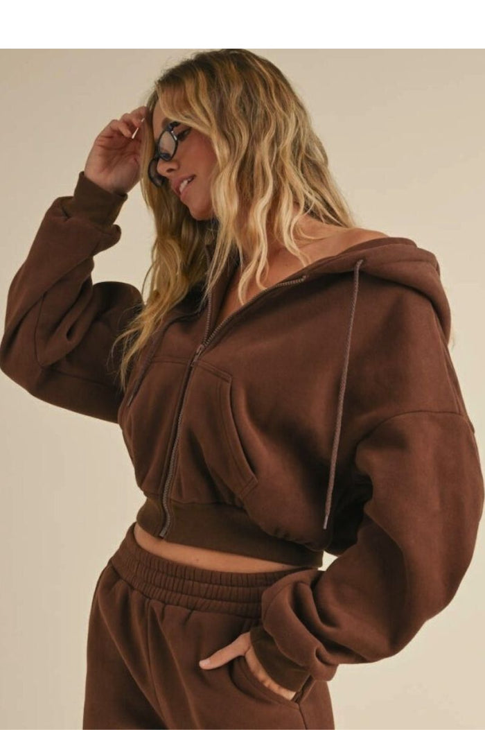 Southwest Fleece Zip Up Hoodie