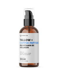 Tallow Serum + Copper Peptide, Pro Vitamin B5,Collagen 1oz