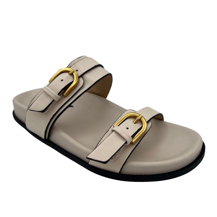 Tess Sandal in Cream - Minnie's Treasure Boutique