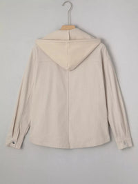 Thermal Knit Textured Hooded Jacket