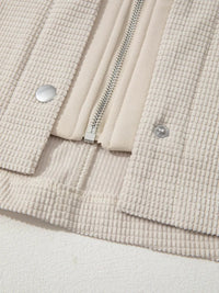 Thermal Knit Textured Hooded Jacket