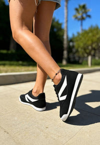 Tibala Padded Collar Lace - Up Sneakers
