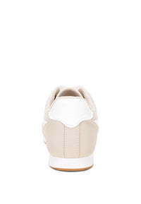 Tibala Padded Collar Lace - Up Sneakers