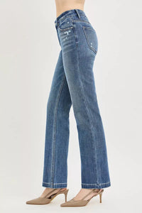 Tummy Control 4way Stretch Mid Rise Jeans