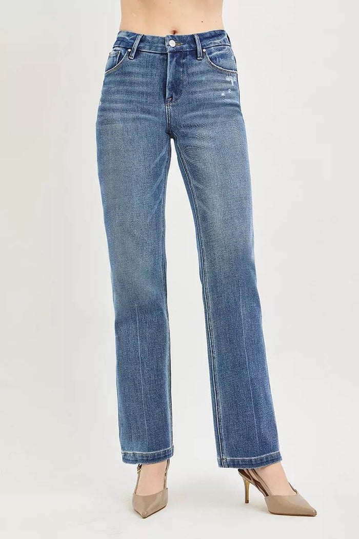 Tummy Control 4way Stretch Mid Rise Jeans