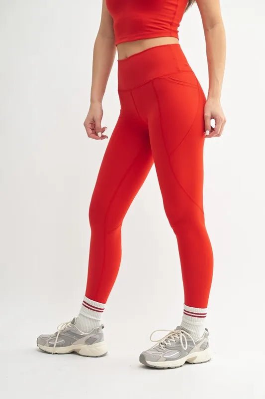 Venice Cloud Light Sculpt High - Waisted Leggings - Minnie's Treasure Boutique