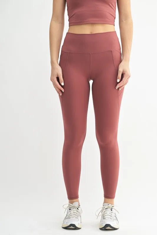 Venice Cloud Light Sculpt High - Waisted Leggings - Minnie's Treasure Boutique