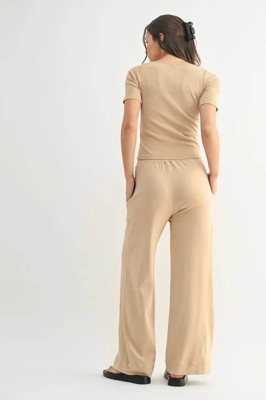 Vintage Ease Pima Cotton Pants