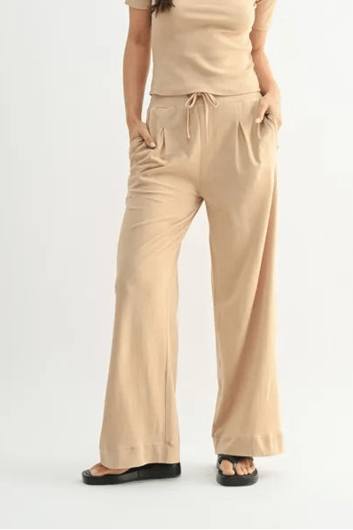 Vintage Ease Pima Cotton Pants