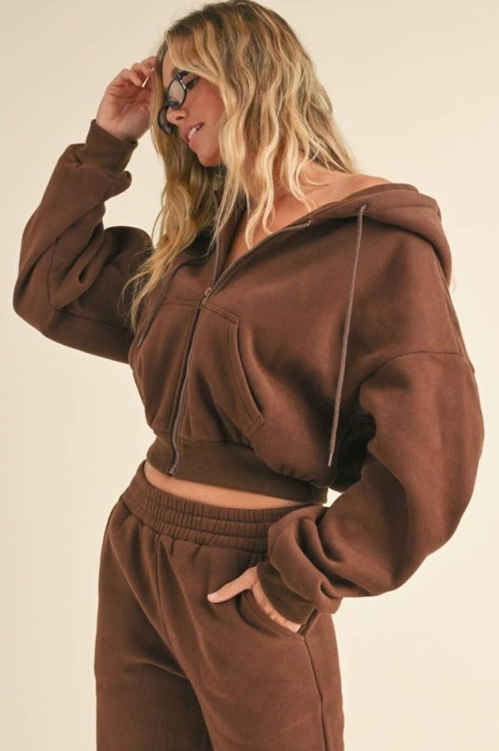 Southwest Fleece Zip Up Hoodie