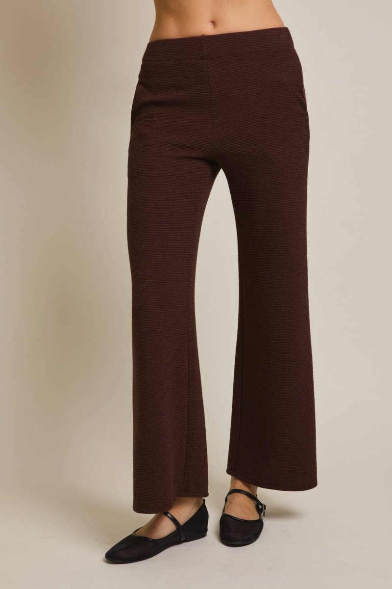 Weekender Flare Hem Knit Pants