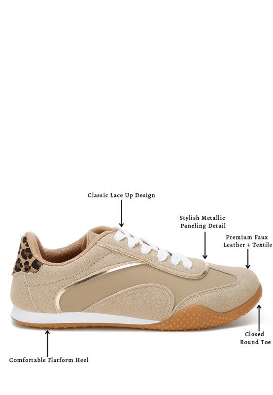 Zuccia Comfortable Lace - Up Sneakers