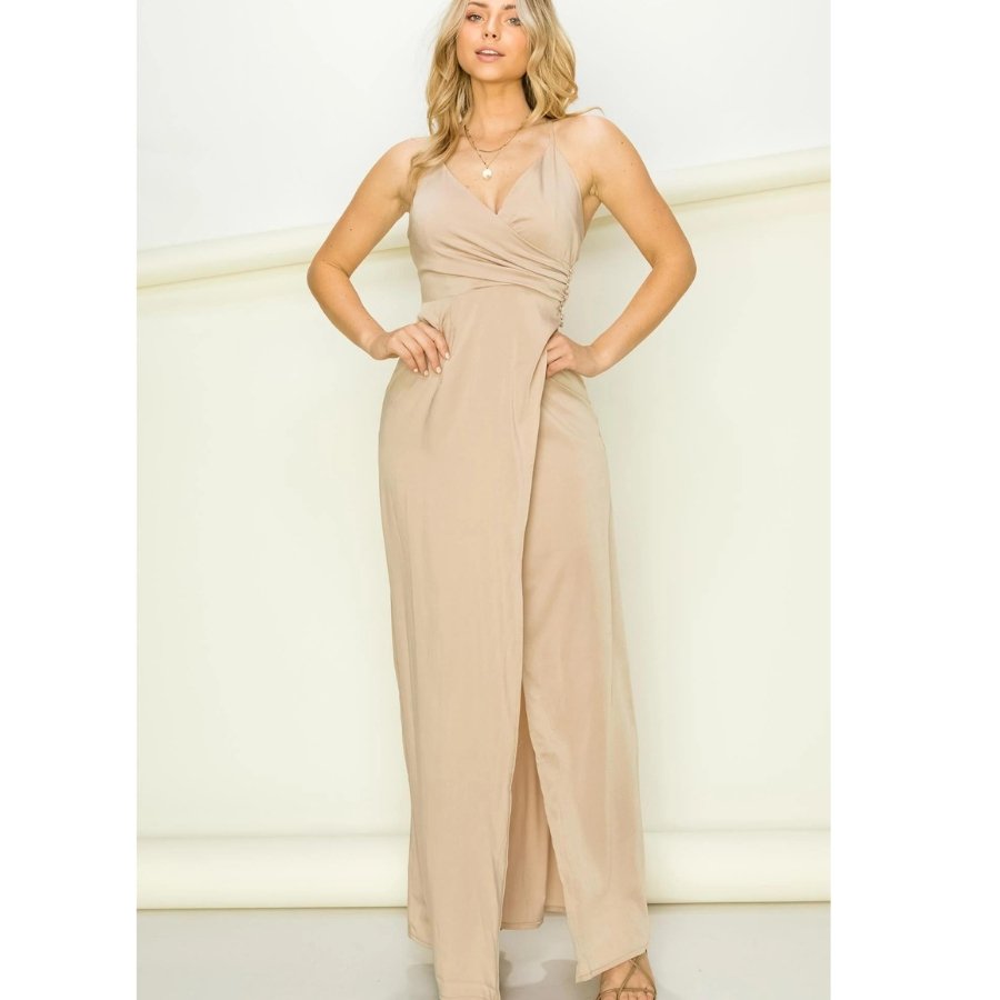 Let Me Love You Wrap Maxi Dress