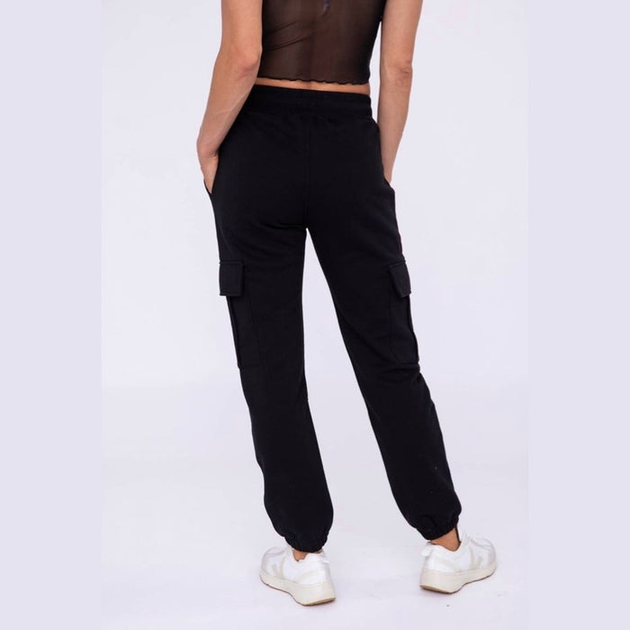Black Cargo Joggers with Pockets - Minnie's Treasure Boutique