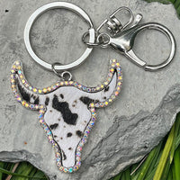 Bull Shape Key Chain-Minnie's Treasure Boutique