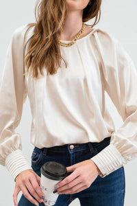Layla Bishop Sleeve Blouse