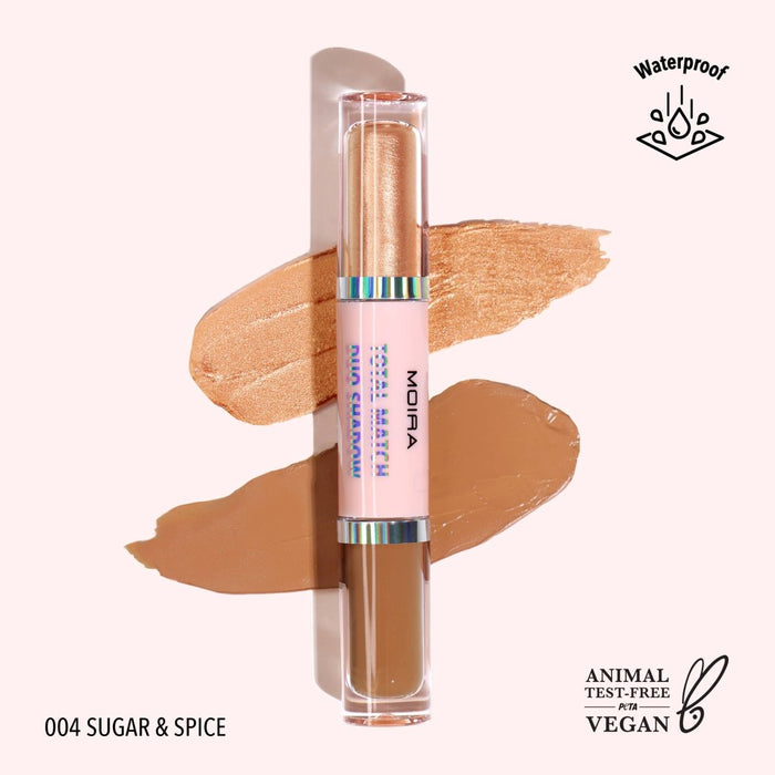 Moira Cosmetics Total Match Duo Shadow (Sugar & Spice)-Minnie's Treasure Boutique